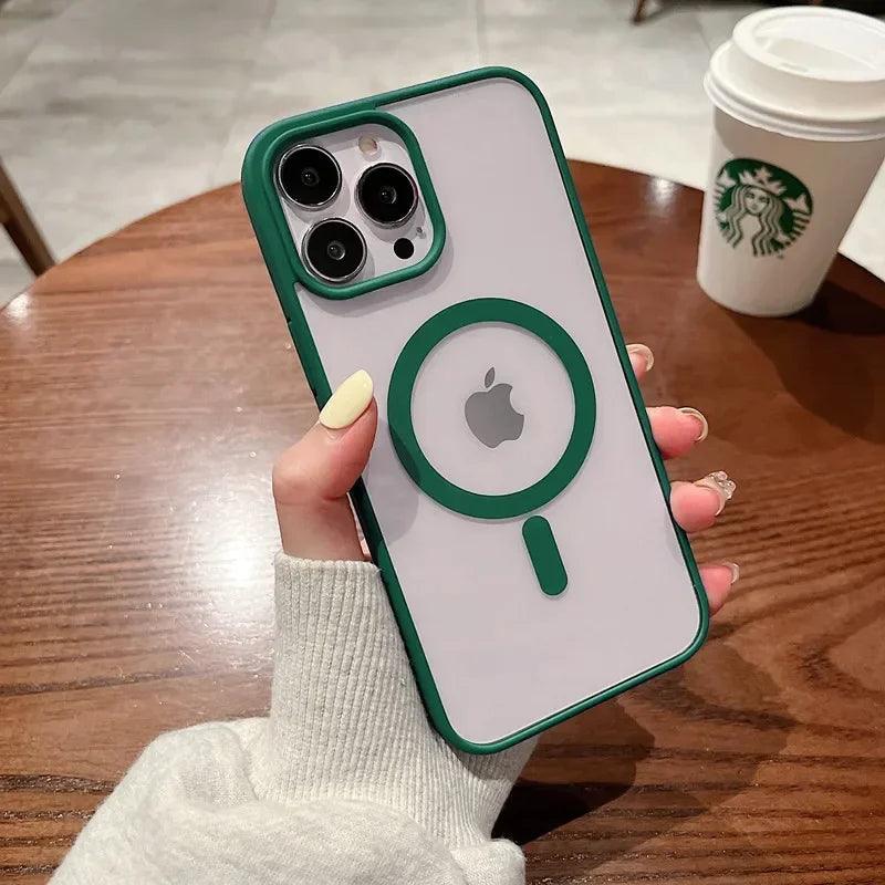Magsafe Magnetic Wireless Charging Case for iPhone - IDefend