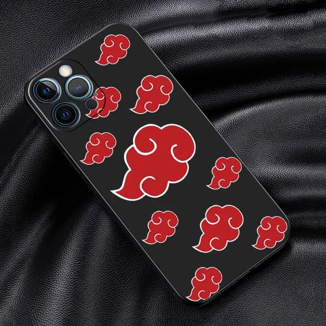 Naruto-Akatsukis Cloud Phone Case for iPhone - IDefend