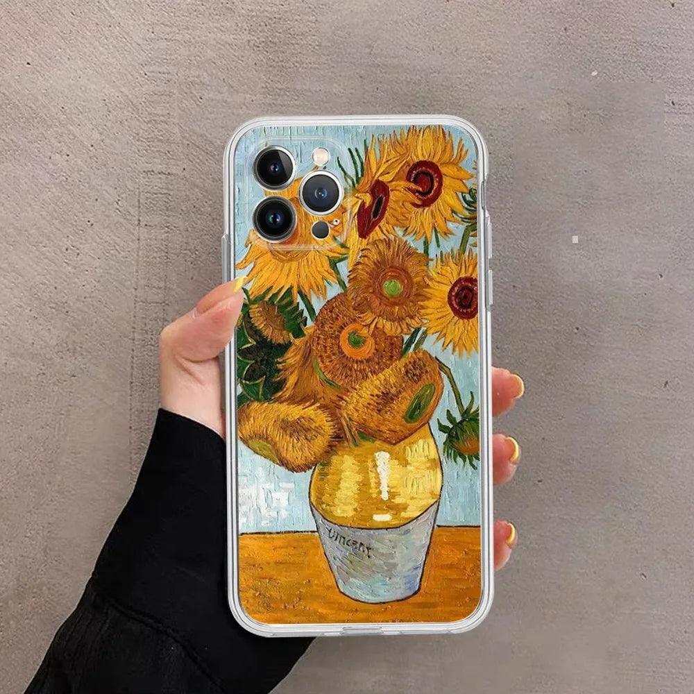 Van Gogh Starry Sky Art Phone Case For iPhone - IDefend