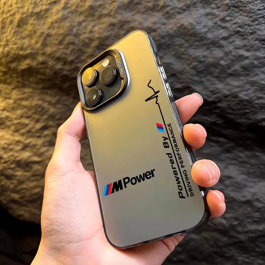 Sports Power-W Car Logo Cover Phone Case for iPhone - IDefend