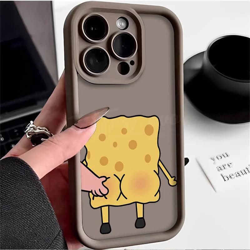 SpongeBobs Pinch Butt Phone Case for iPhone - IDefend