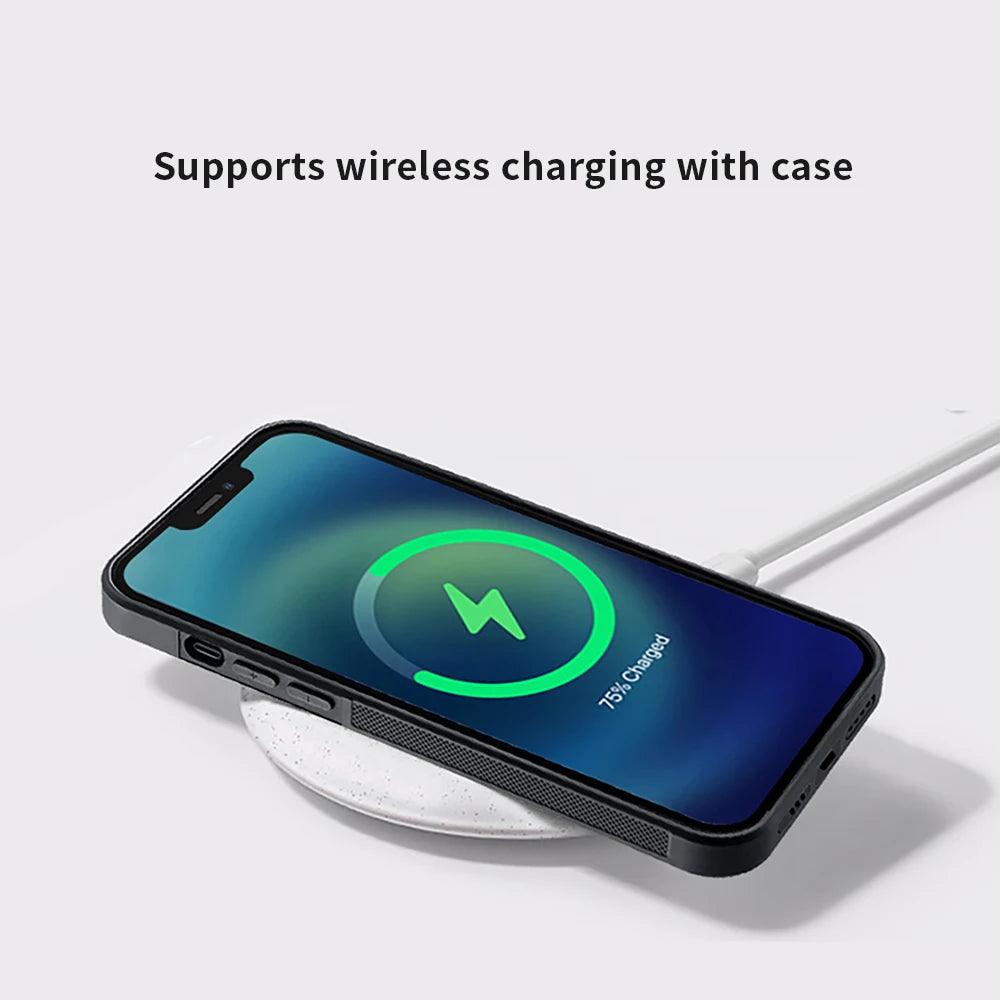Magsafe Forged Carbon Fiber TPU Phone Case for iPhone 16 series - IDefend