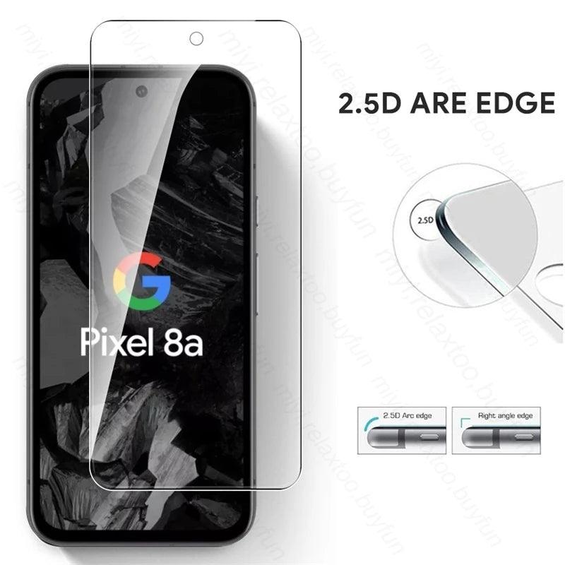 8 In 1 Tempered Glass Camera Lens & Screen Protector For Google Pixel - IDefend