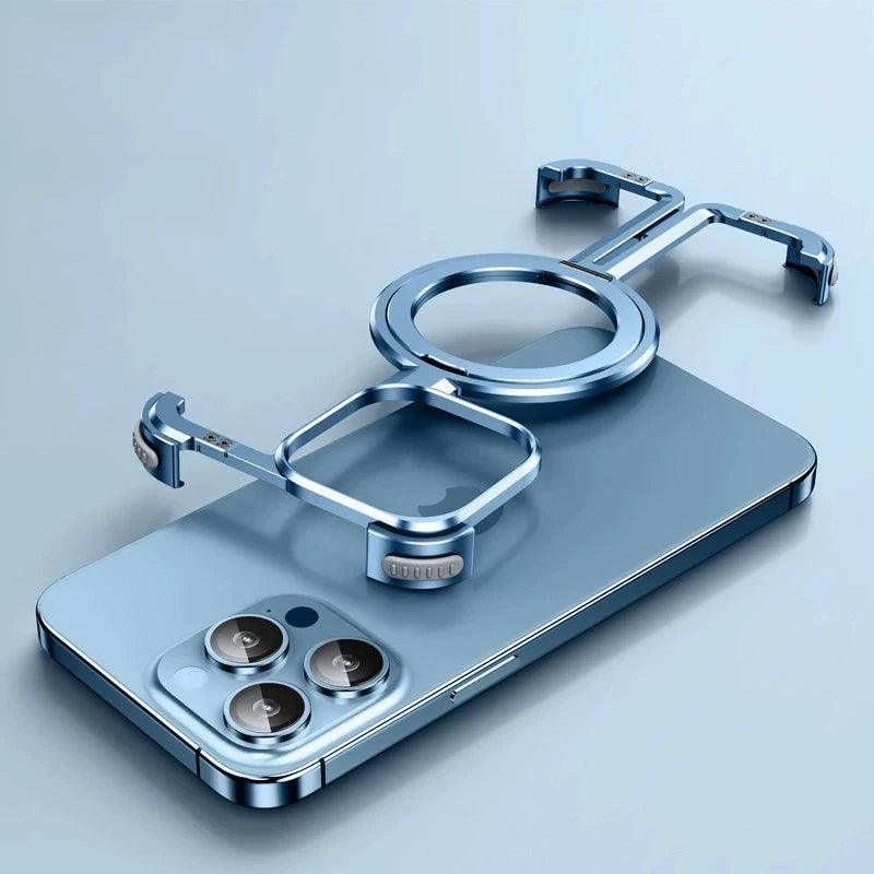 Metal Stand Phone Case For Iphone - IDefend