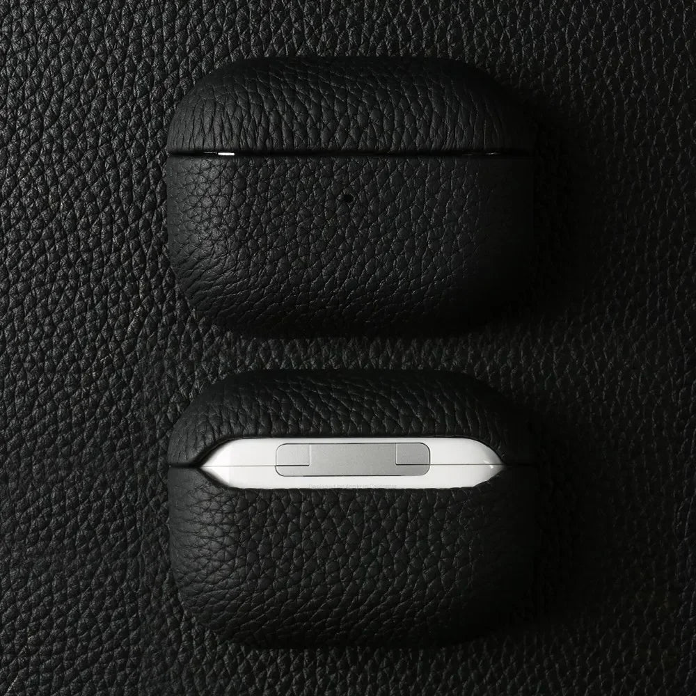 For Airpods Pro Case 100% Genuine Leather Case For Airpods 3 / 2 / Pro2 Protection Box Cases AirPods Case Cowhide Charging Box