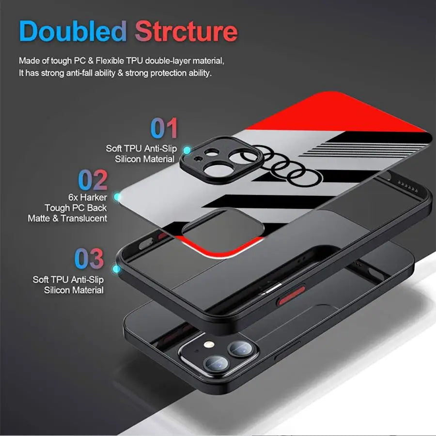 RS6-Audi Wheels Phone Case for iPhone 14 16e 15 12 Mini 16 Pro 13 XS 11 XR 11 Max Soft shell