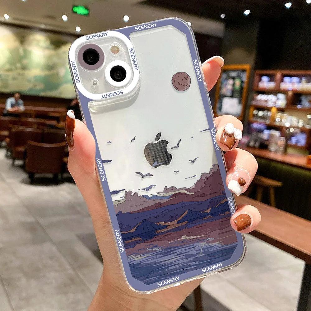Scenery Sunset Phone Case For IPhone - IDefend
