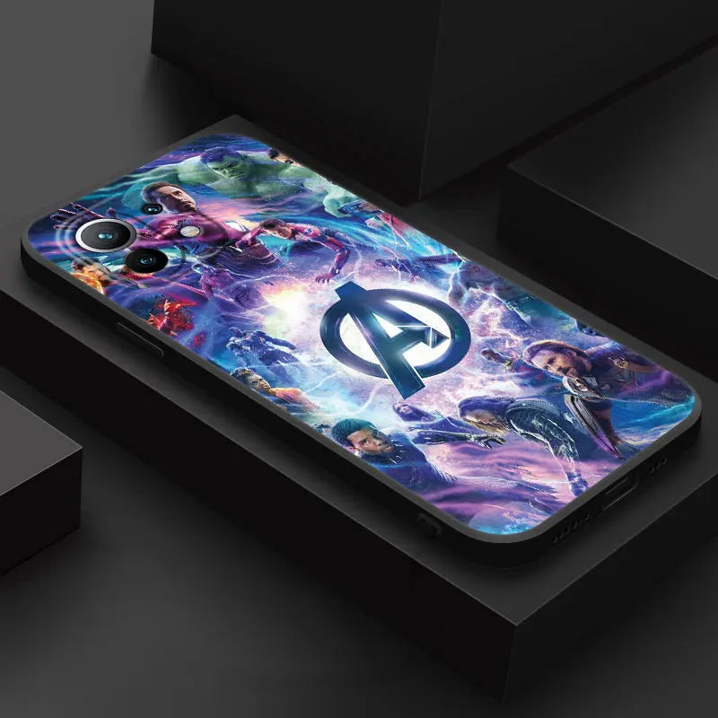 Avengers Endgame Heroes Marvel Phone Case For Xiaomi 14T 13T 12T 11T 10 14 Pro 12 Mi 11 Lite Poco X3 X4 X5 X6 M5 F5 F6 Pro Cover