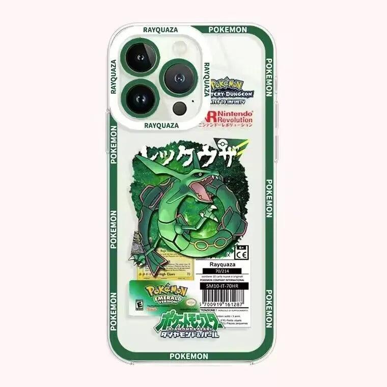 Pokemon Mewtwo Bulbasaur Transparent Phone Case For iPhone - IDefend