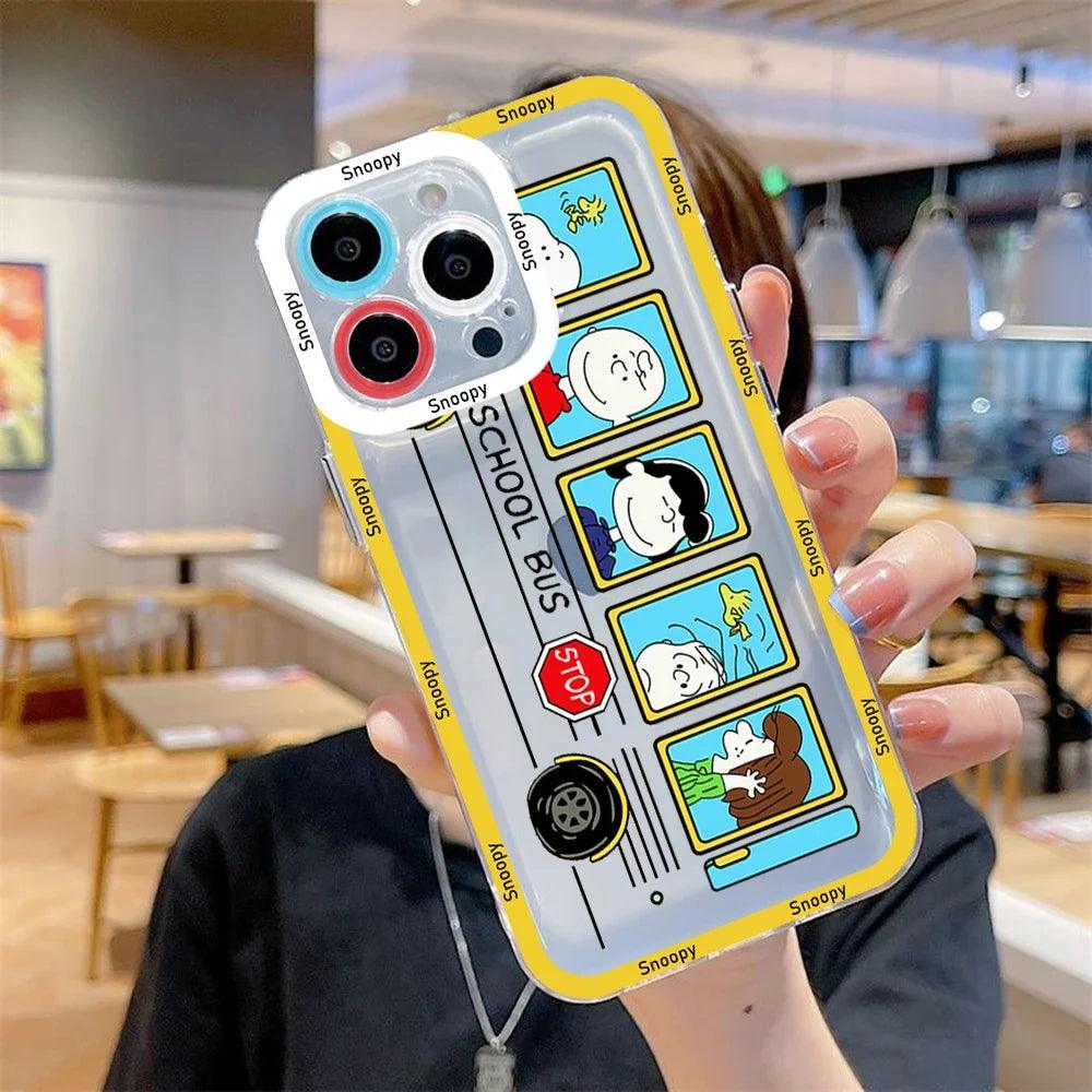 Cute CharlieS Browns And Snoopys Phone Case For iPhone 0.1 - IDefend