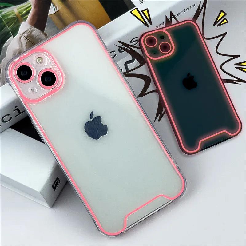 Lovebay Night Light Luminous Silicone Soft Phone Case for iPhone - IDefend