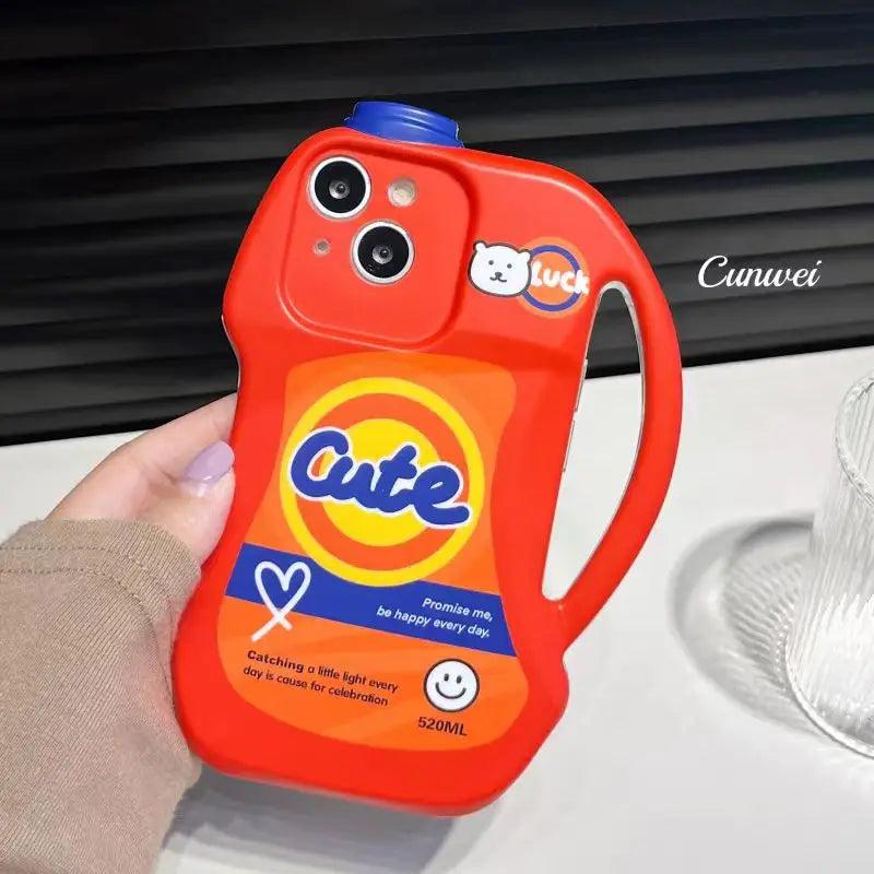 Funny personalized laundry deterge iPhone Case - IDefend
