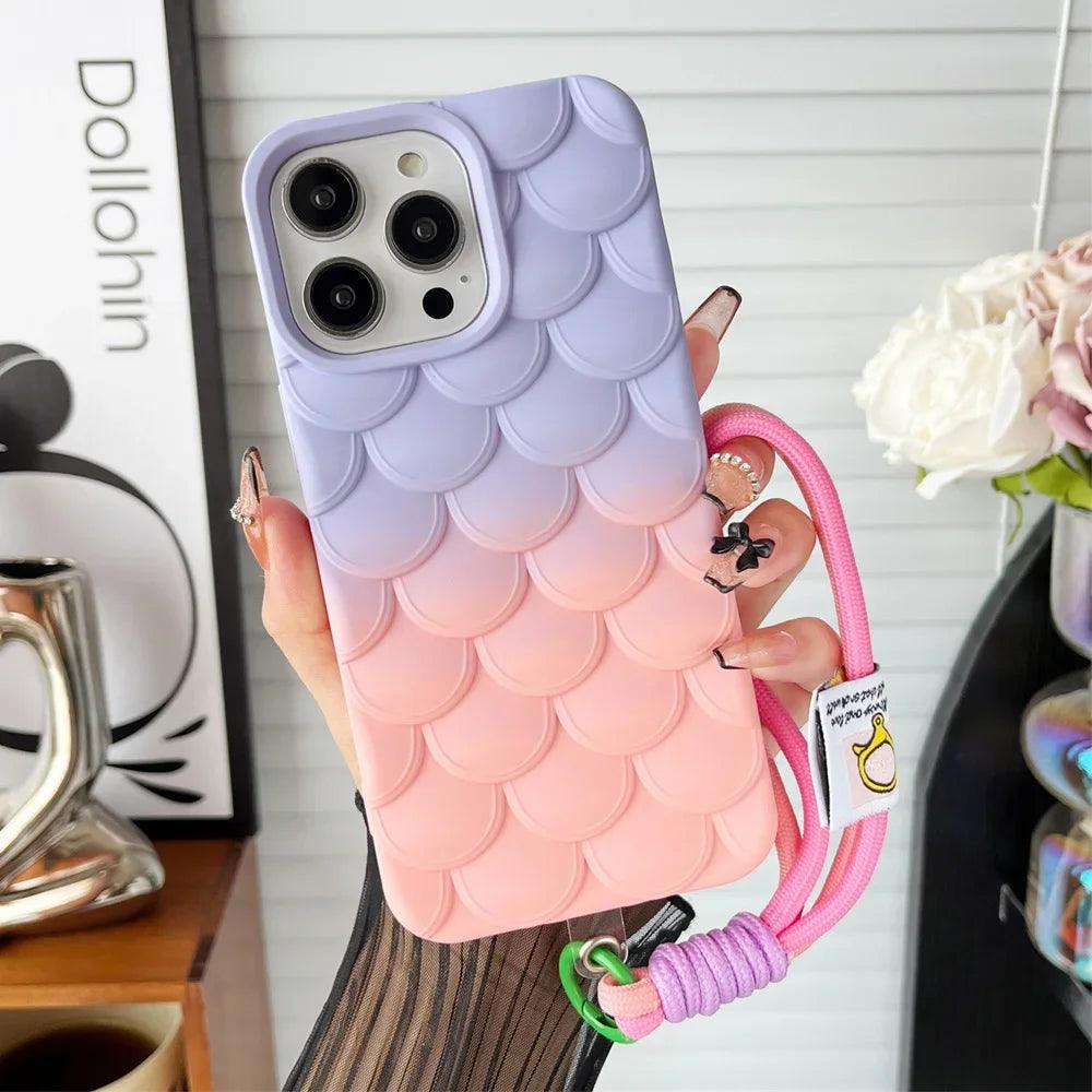 Gradient Mermaid Three-Dimensional For Apple - IDefend