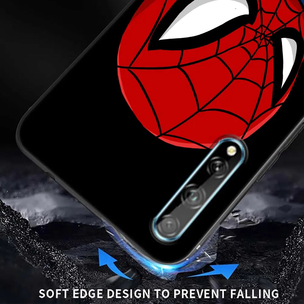 Marvel Phone Case For Huawei Y7 Y9 2019 Y6p Y8P Y7a Y9s Funda Mate 10 20 Lite 40 Pro Soft Cover Iron Man Groot Spiderman Avenger