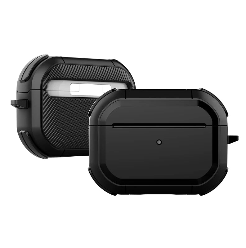 Armor Protective Case For AirPods Pro 2nd Generation AirPods 4 3rd 3 2 1st Gen Cover Accessories Shockproof Coque Capa Funda