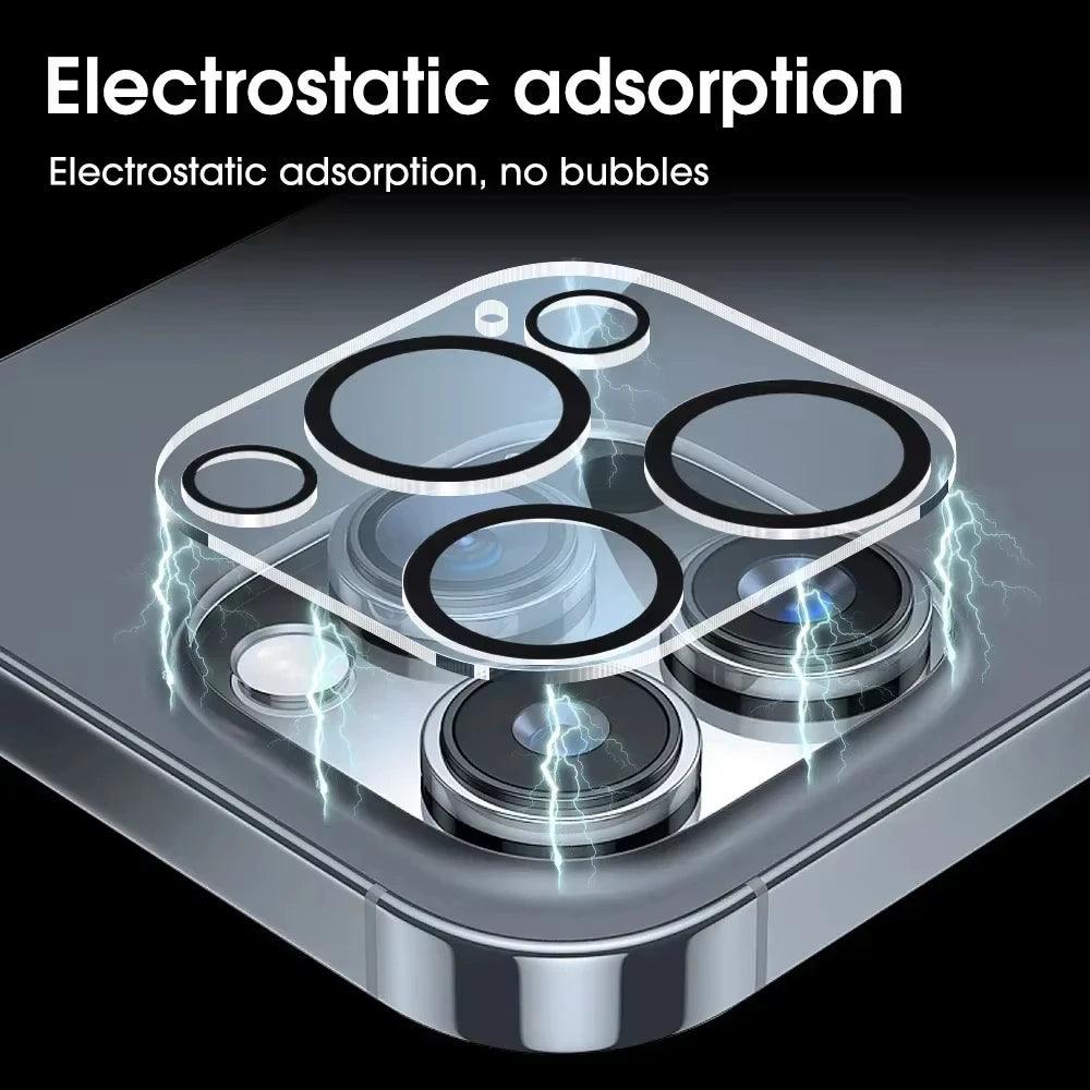 4PCS HD Camera Tempered Glass For iPhone - IDefend