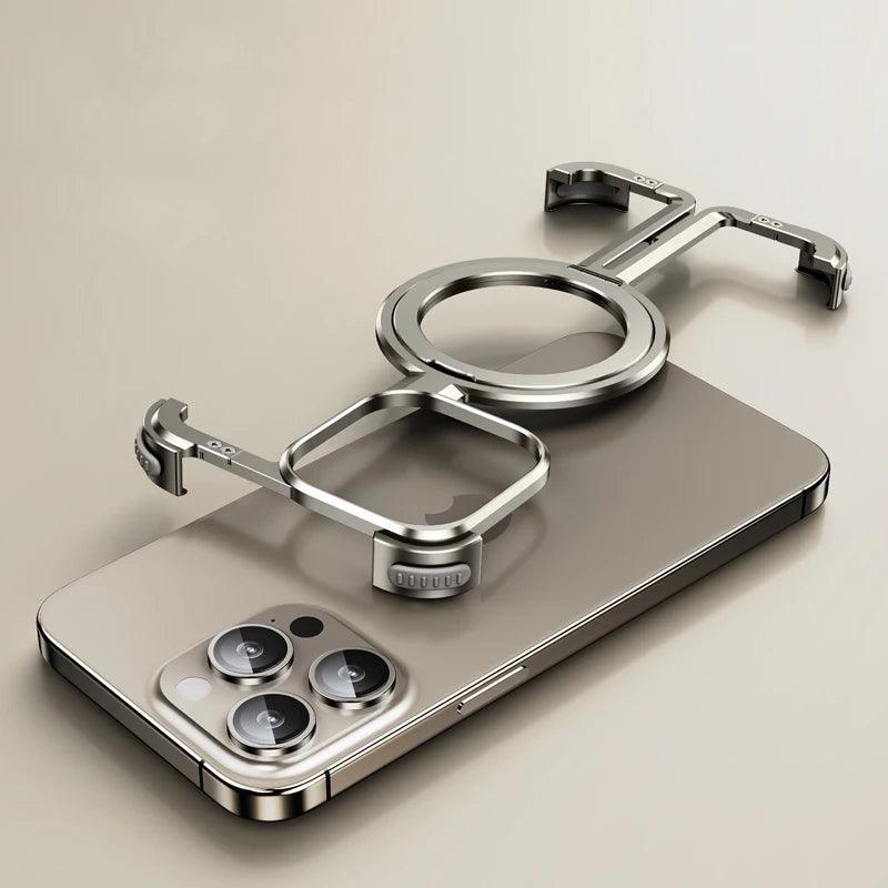 Metal Stand Phone Case For Iphone - IDefend