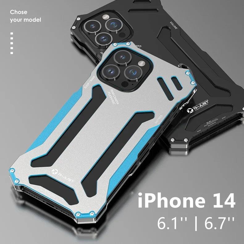 Metal Heavy Duty Case For IPhone - IDefend
