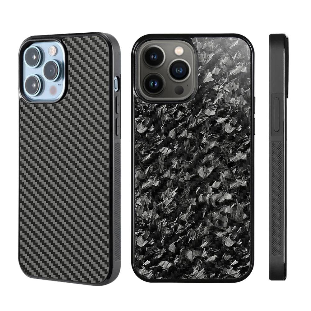Magsafe Forged Carbon Fiber TPU Phone Case for iPhone 16 series - IDefend