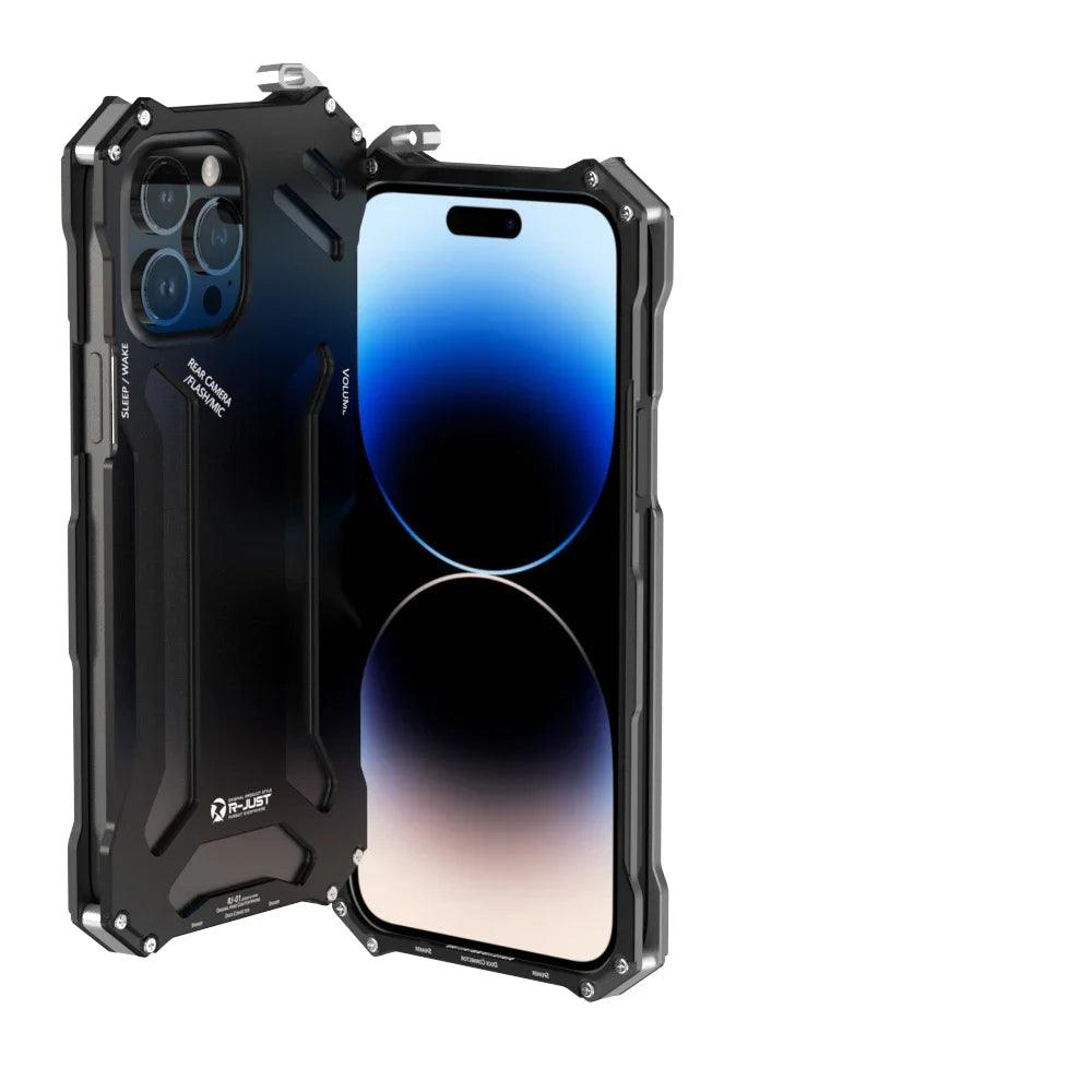 Metal Heavy Duty Case For IPhone - IDefend