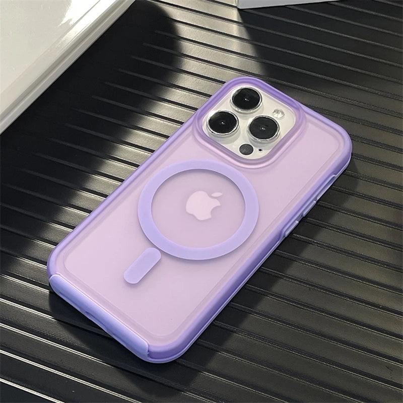 Fluorescence Color Matte For Magsafe Case For iPhone - IDefend