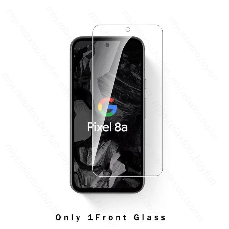 8 In 1 Tempered Glass Camera Lens & Screen Protector For Google Pixel - IDefend