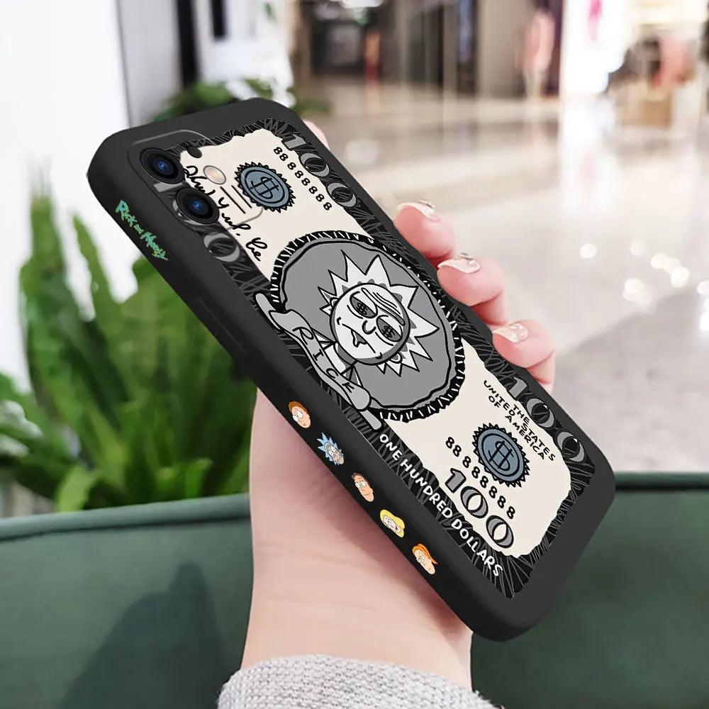Funny Cartoon Rick and Morti Phone Case For iPhone - IDefend