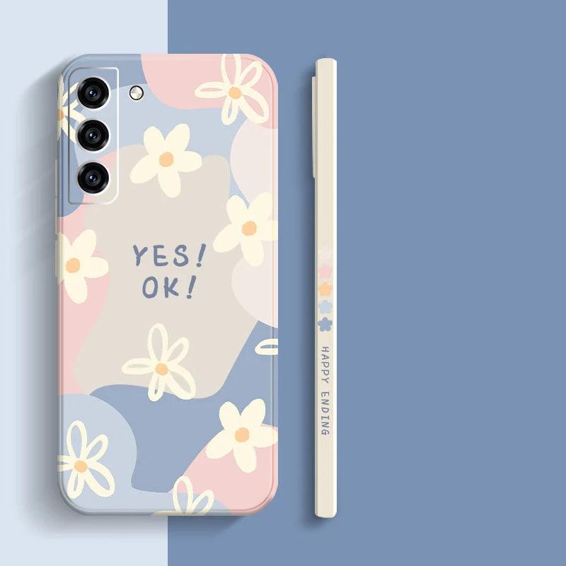 Flower Case For Samsung Galaxy - IDefend