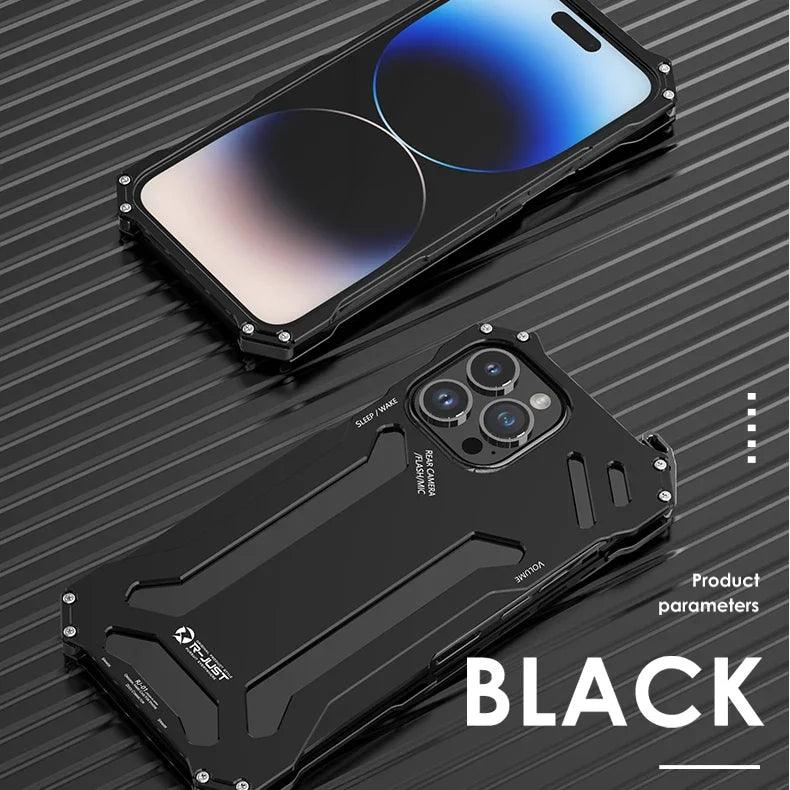 Metal Heavy Duty Case For IPhone - IDefend