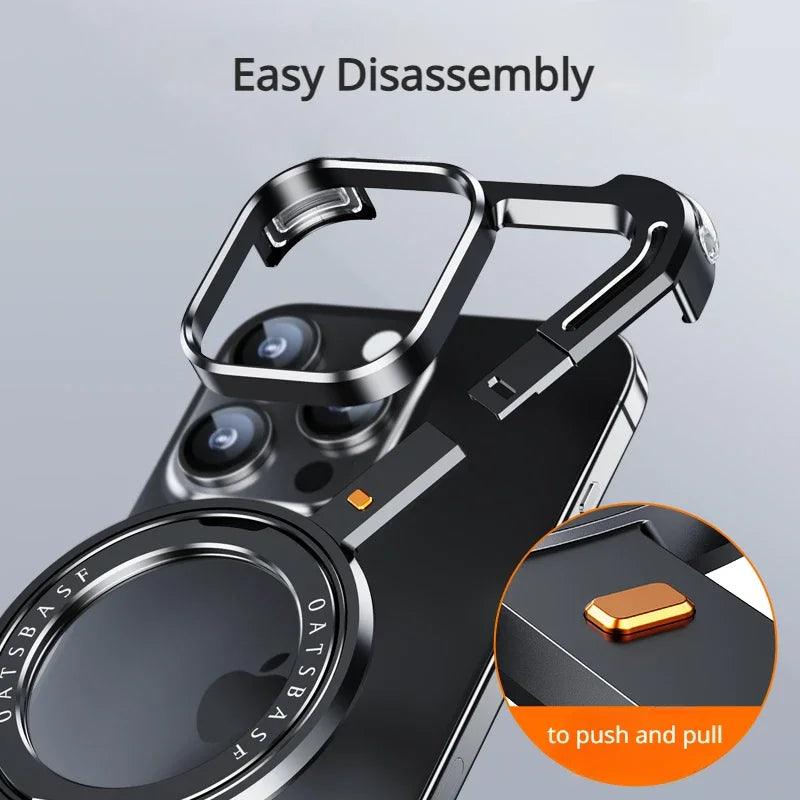 Oatsbasf Z Shape Metal IPhone Case - IDefend