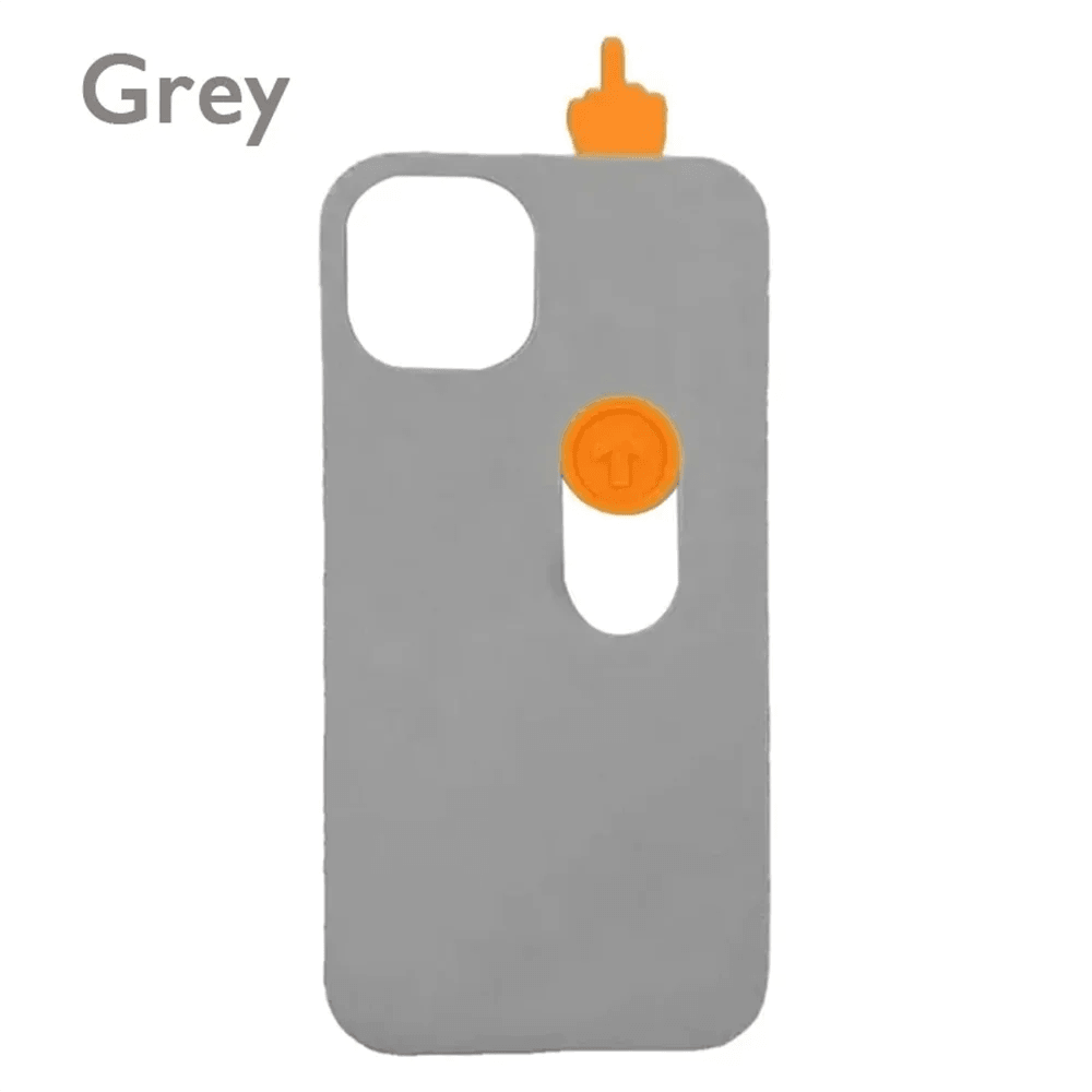 Middle Finger Funny Phone Case For iPhone - IDefend