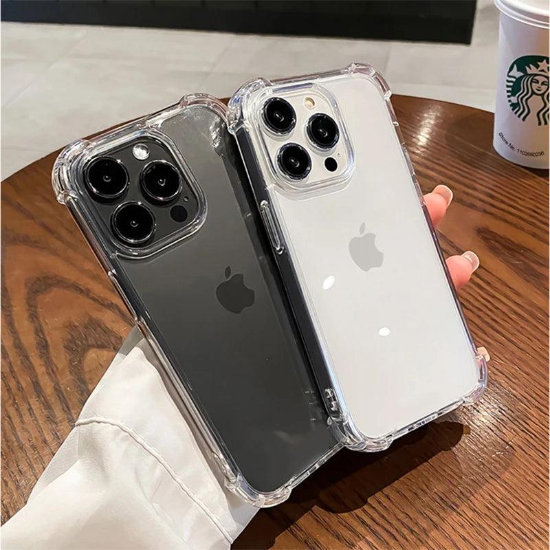 For Apple Original Shockproof Clear Case For iPhone - IDefend