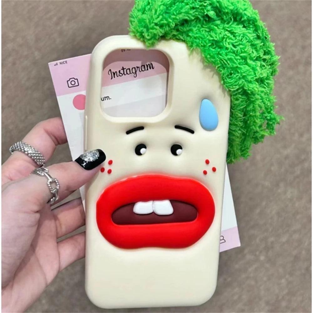 Funny Cartoon Vegetable Cabbage Phone Case For iPhone - IDefend