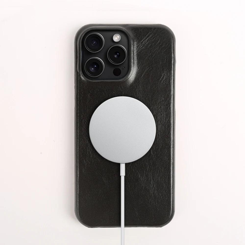 Business Genuine Leather Case for iPhone 2 - IDefend