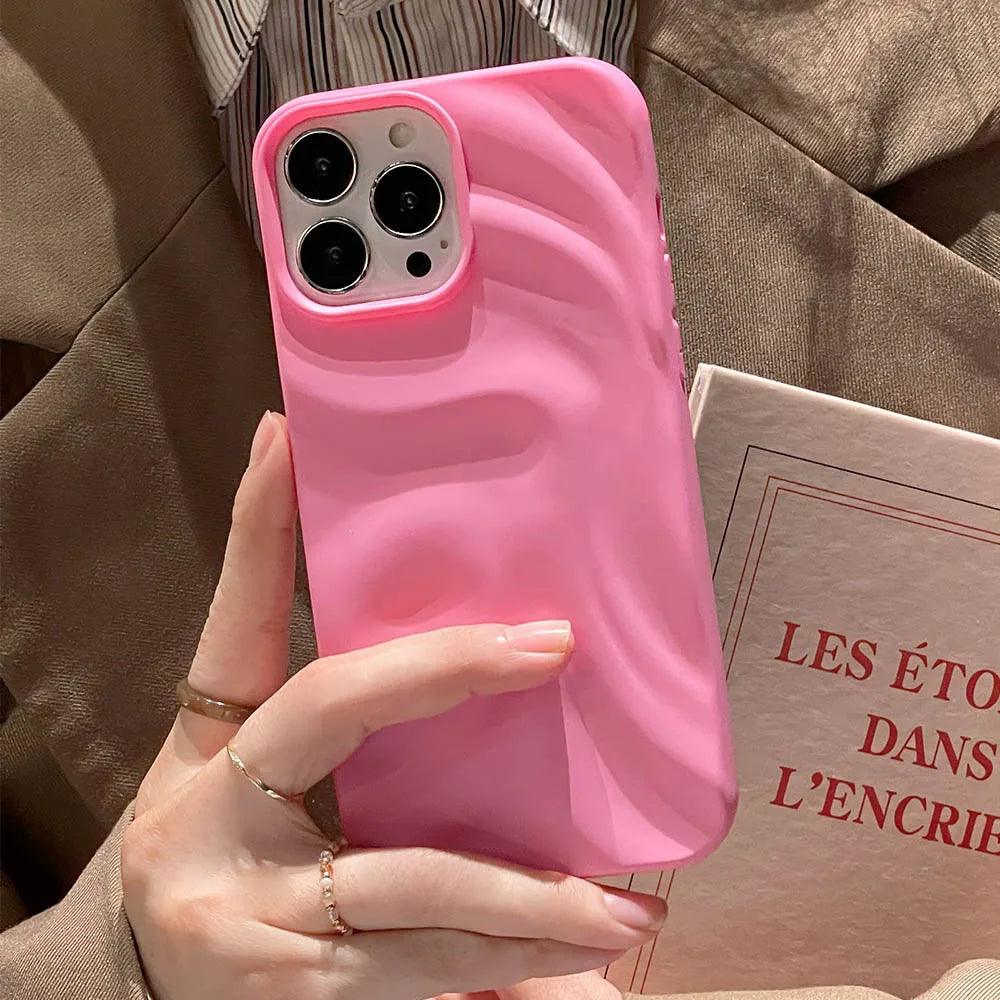 Matte Wrinkle Irregular Case for iPhone 0.1 - IDefend