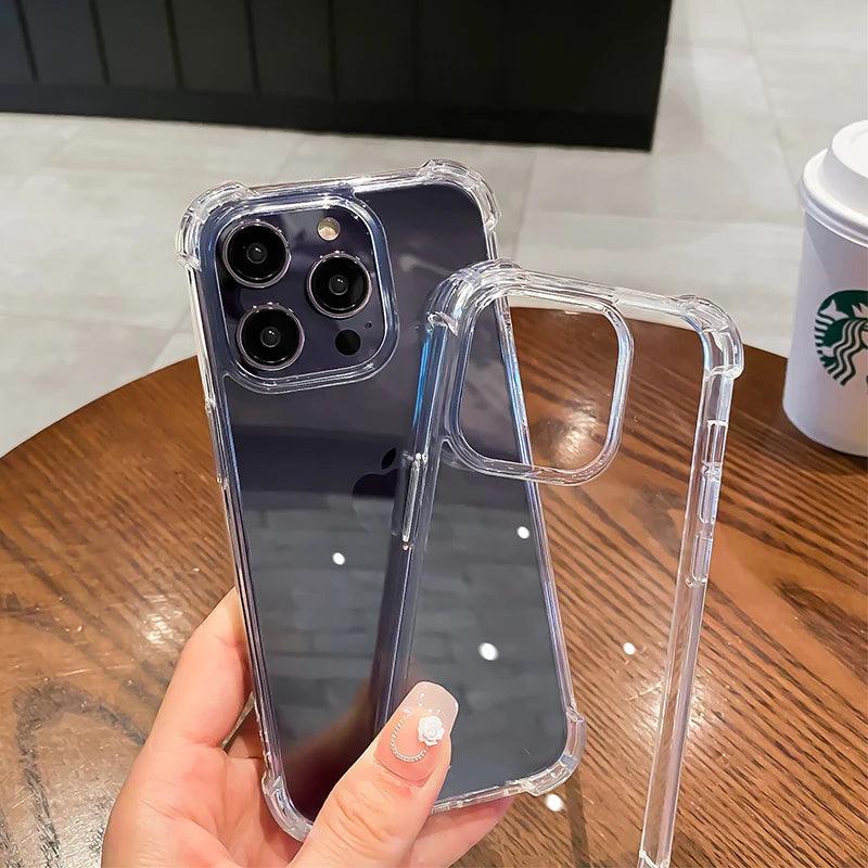 For Apple Original Shockproof Clear Case For iPhone - IDefend