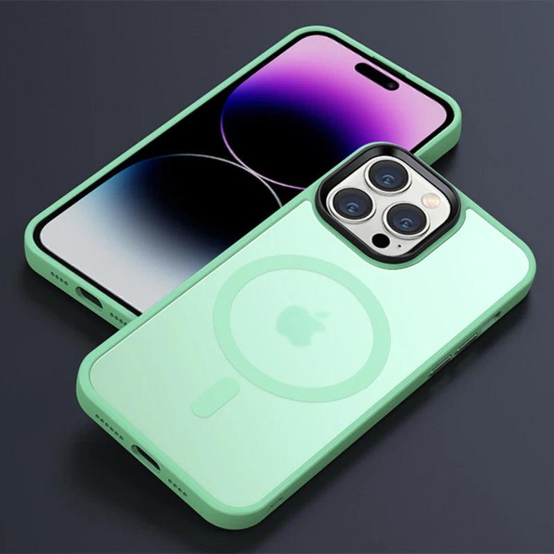 Luxury Mag safe Magnetic Wireless Charging Case 0.2 - IDefend