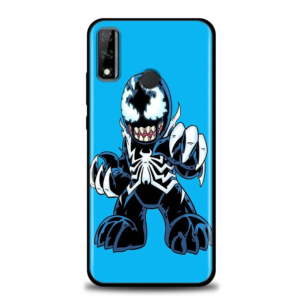 Marvel Phone Case For Huawei Y7 Y9 2019 Y6p Y8P Y7a Y9s Funda Mate 10 20 Lite 40 Pro Soft Cover Iron Man Groot Spiderman Avenger