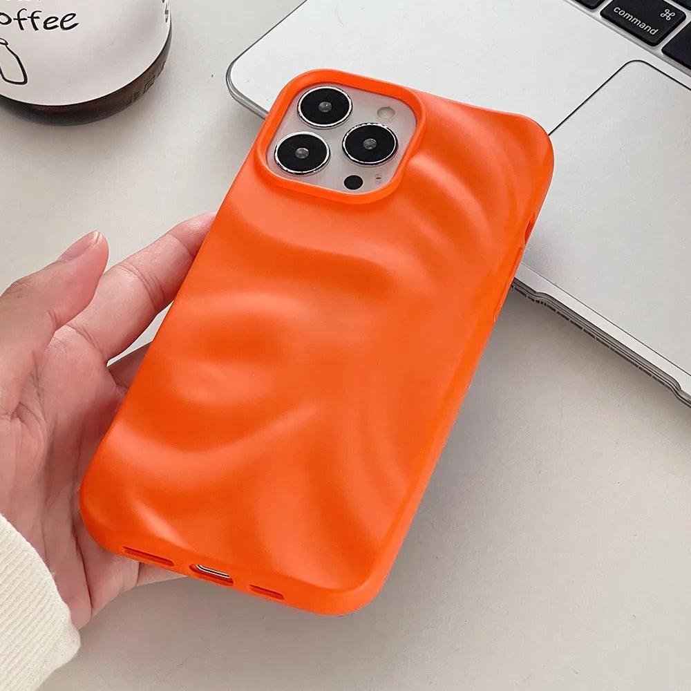 Matte Wrinkle Irregular Case for iPhone 0.1 - IDefend