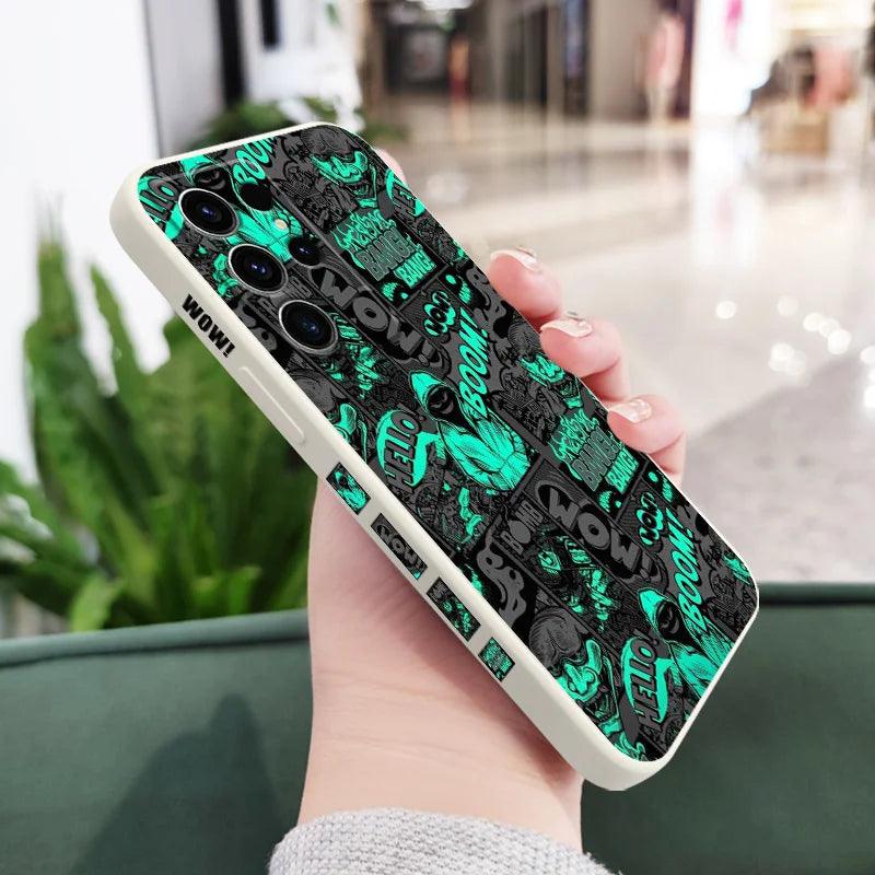Blackened Clown Phone Case For Samsung 0.1 - IDefend