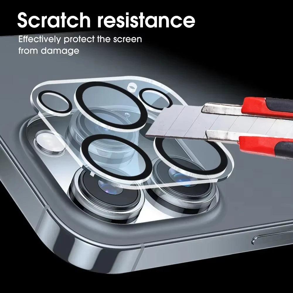 4PCS HD Camera Tempered Glass For iPhone - IDefend