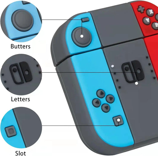 Ceative Game Switch Case For Airpods Pro 2 Case,Protective Earphone Silicone Cover For Airpods 1/2/3 Case Kids Funda