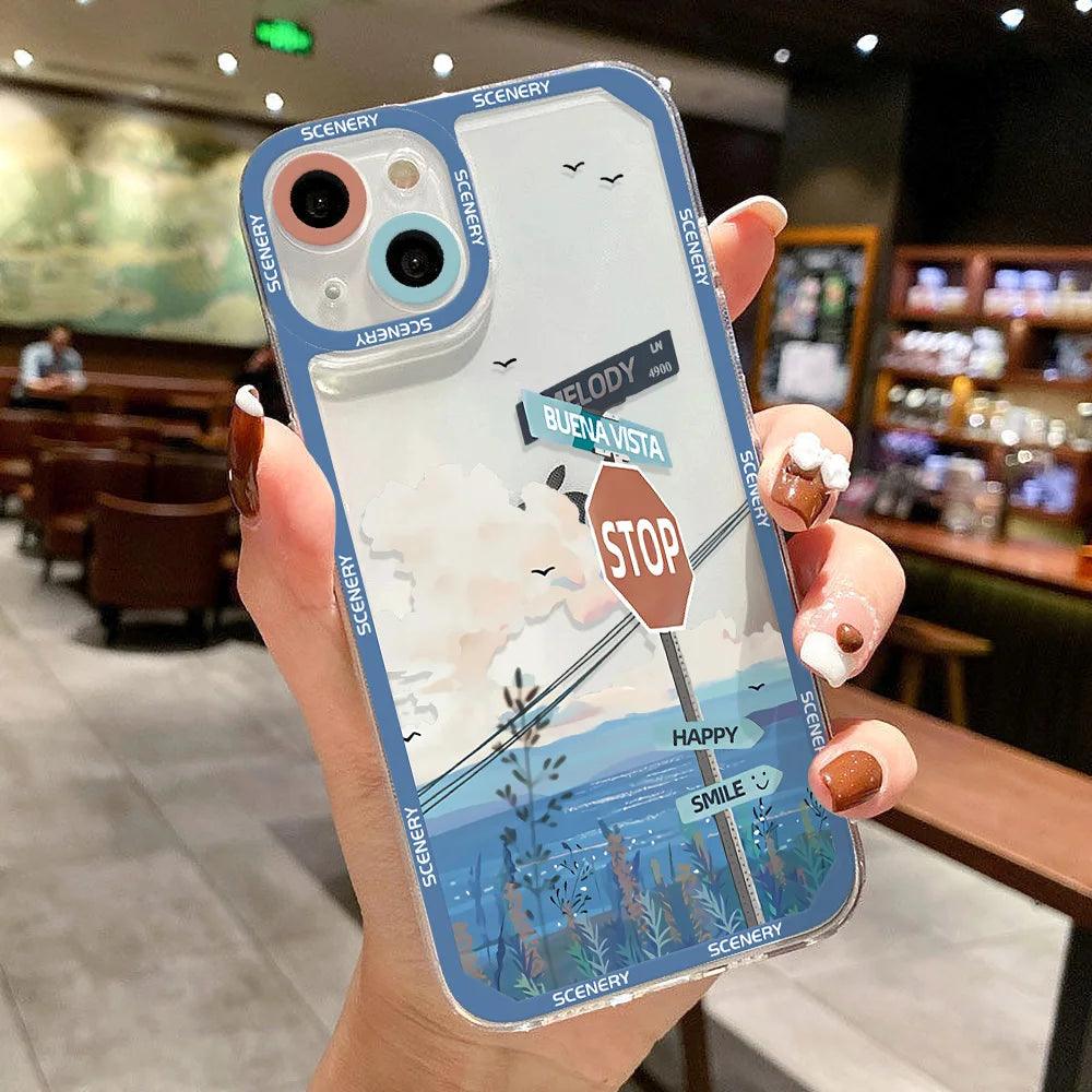 Scenery Sunset Phone Case For IPhone - IDefend