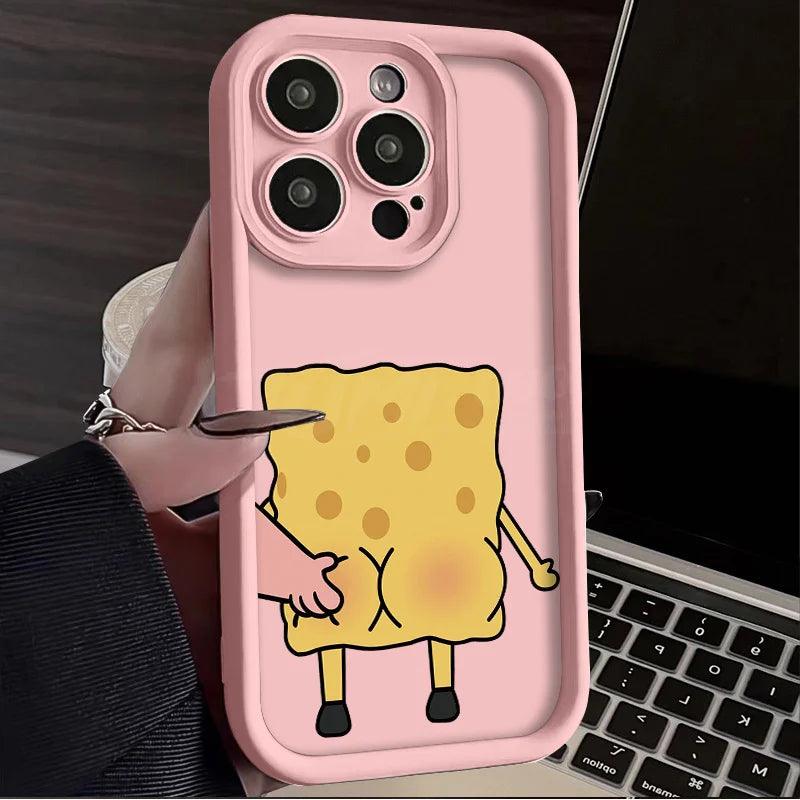 SpongeBobs Pinch Butt Phone Case for iPhone - IDefend