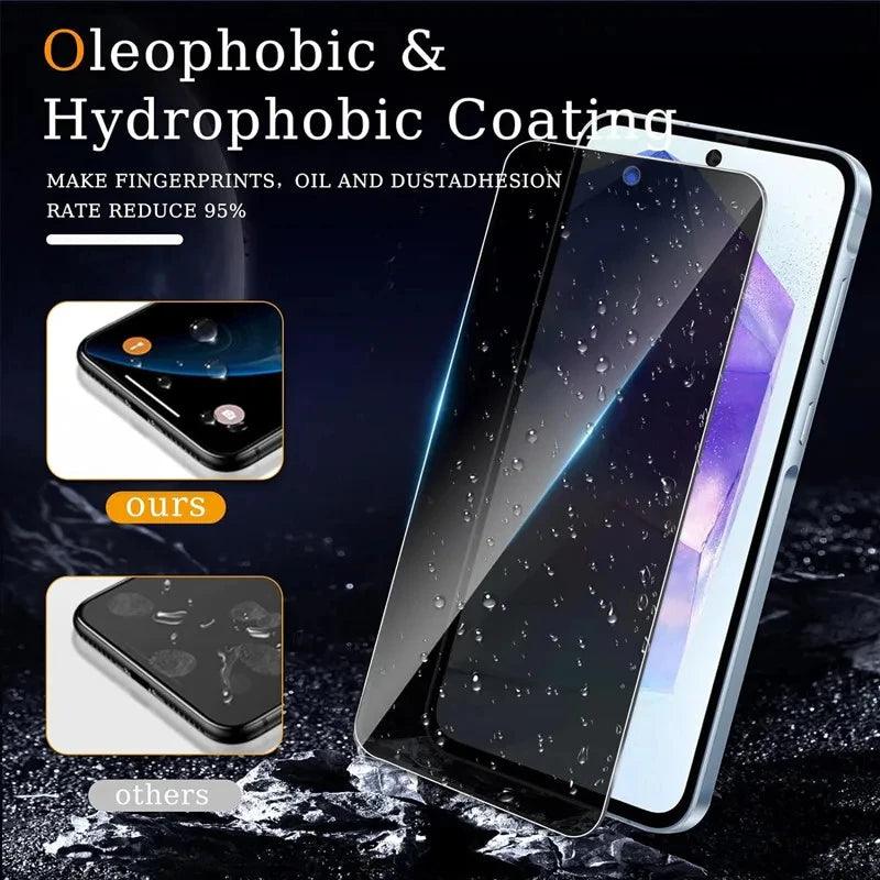 Privacy Screen Protector for Samsung A... 4Pcs - IDefend