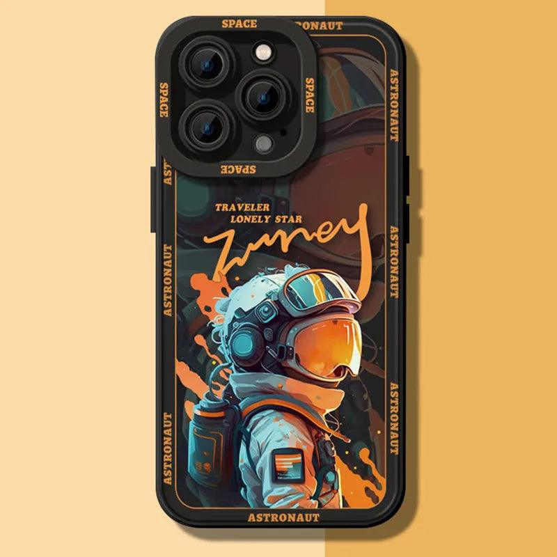 Astronauts Phone Case For iPhone - IDefend