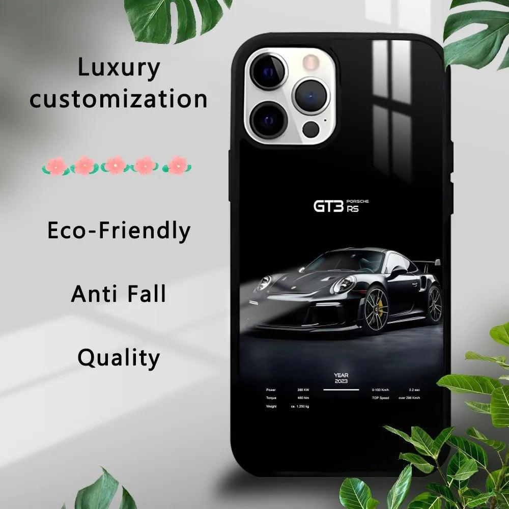 Luxury Sports GT3-RS Car-911 Phone Case For iPhone - IDefend