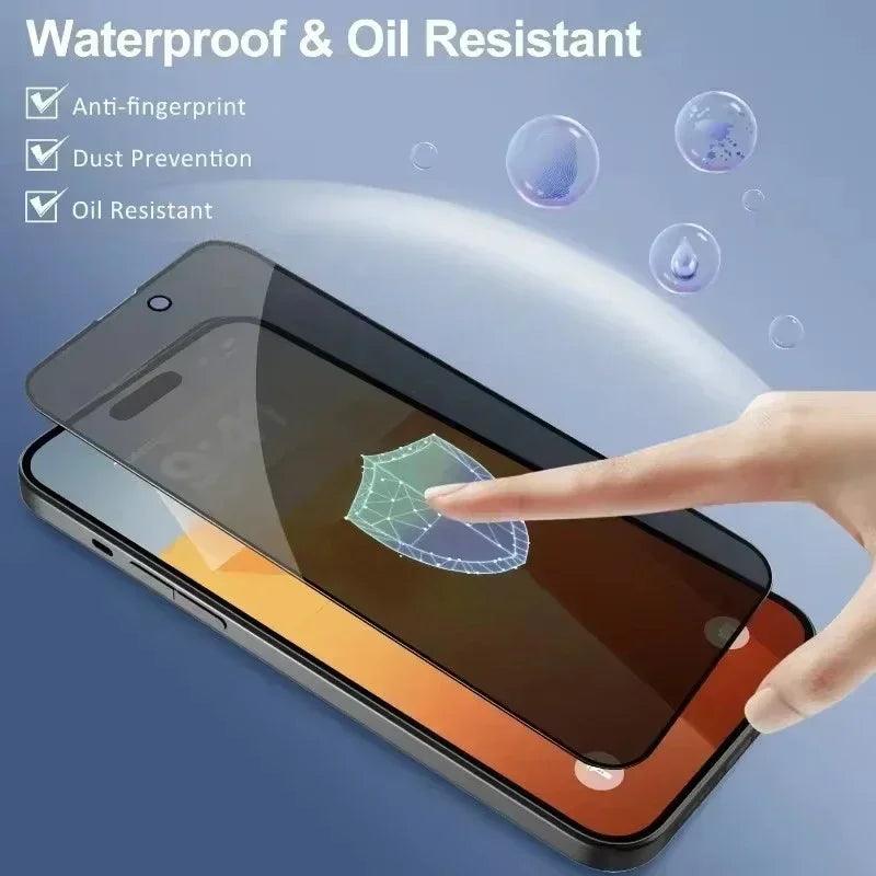 5Pcs Full Cover Privacy Screen Protector For iPhone - IDefend
