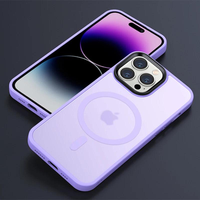 Luxury Mag safe Magnetic Wireless Charging Case 0.2 - IDefend