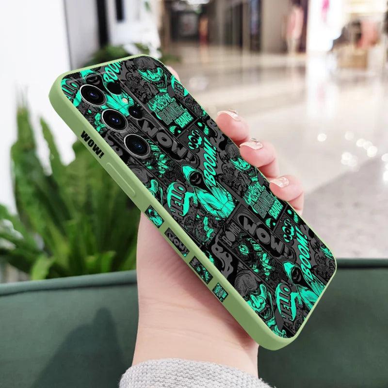 Blackened Clown Phone Case For Samsung - IDefend